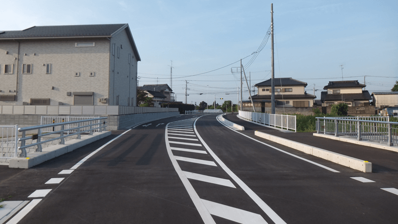 市道145号線道路改良工事