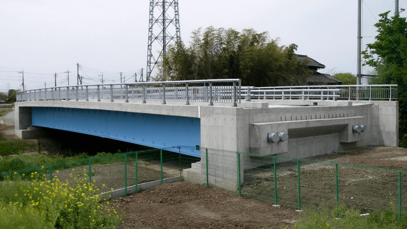 花崎駅南通り線橋りょう上部工事